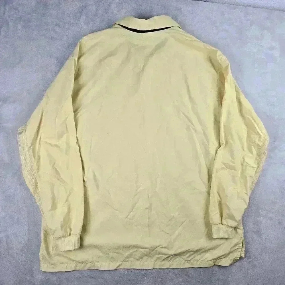 Solumbra Long Sleeve Button Up Yellow Sz XL - Picture 2 of 7